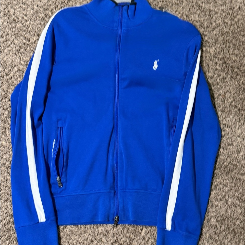 Polo Ralph Lauren Royal Blue Jacket with White Accents